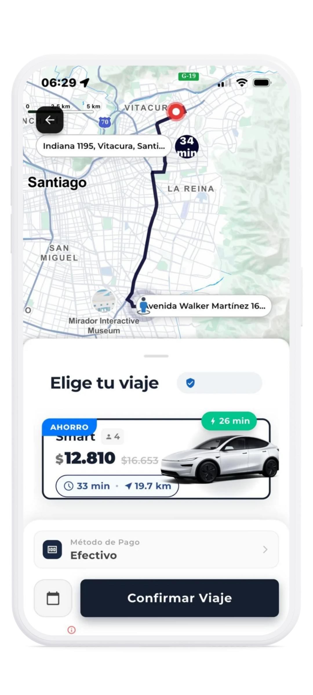 App SmartCab Pasajero